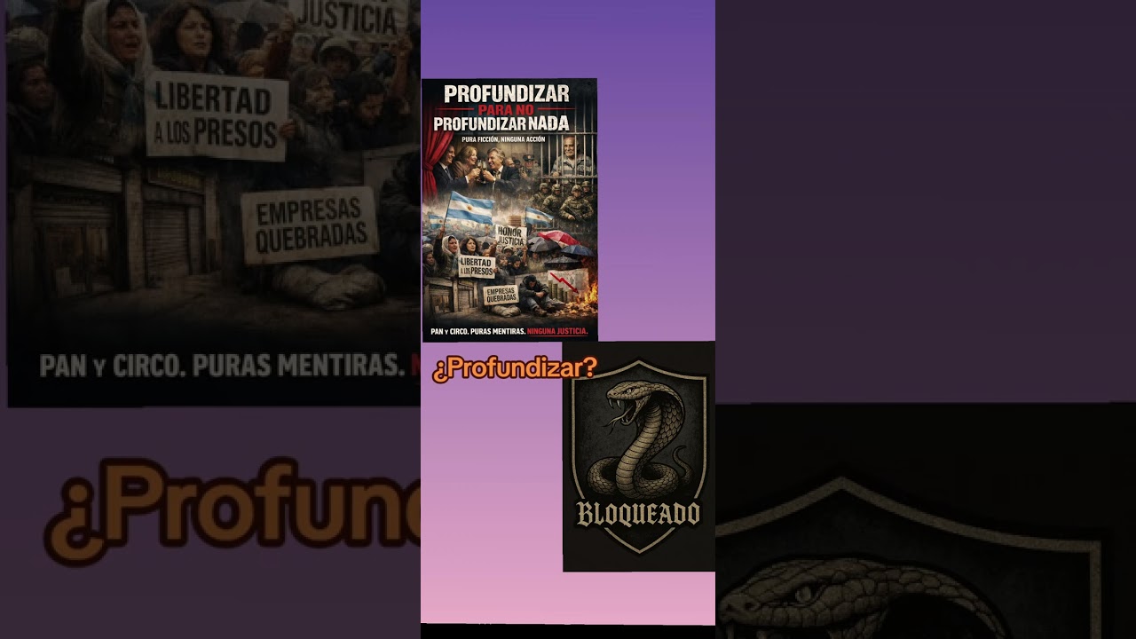 ¿PROFUNDIZAR?