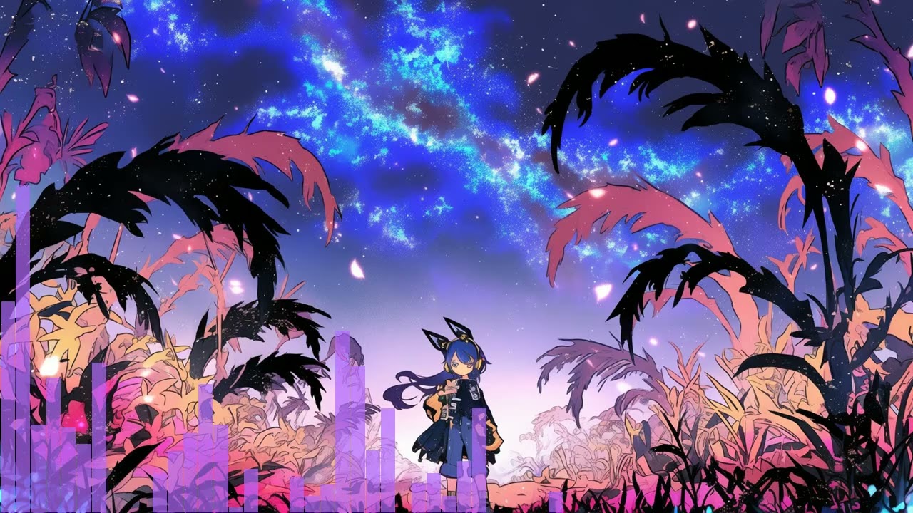 Line Under the Willow | Dreamy Synthwave & Retro Mood Ambient Music