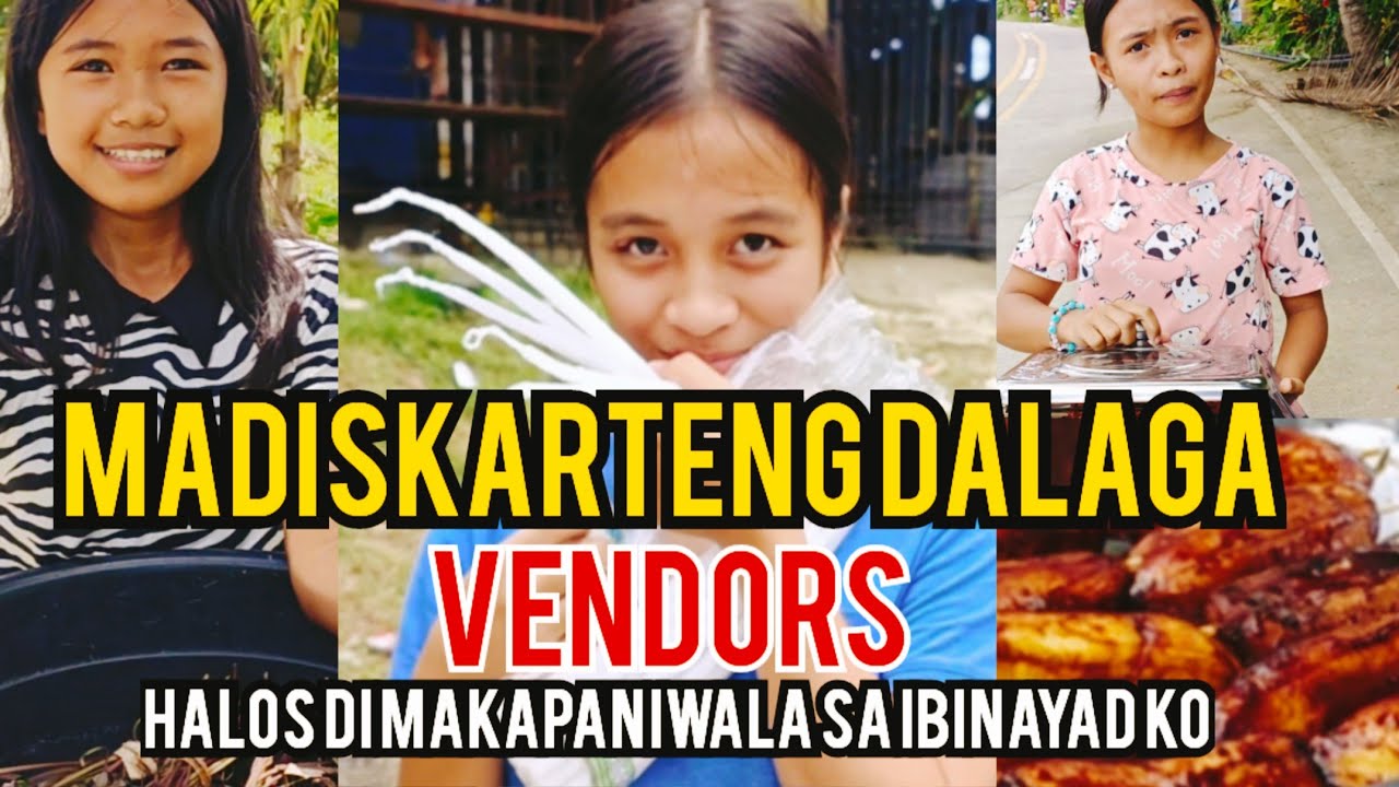MADISKARTENG DALAGA VENDORS HALOS DI MAKAPANIWALA LAKING GULAT NILA SA IBINAYAD KO!
