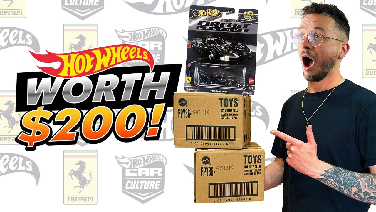 В ПОИСКАХ САМЫХ РЕДКИХ В МИРЕ АВТОМОБИЛЕЙ FERRARI PREMIUM HOT WHEELS