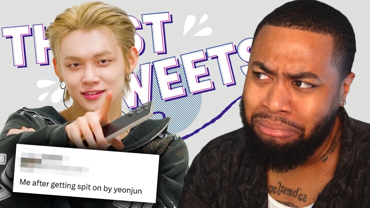 TXT Yeonjun Reading Thirst Tweets Was THIRSTY!