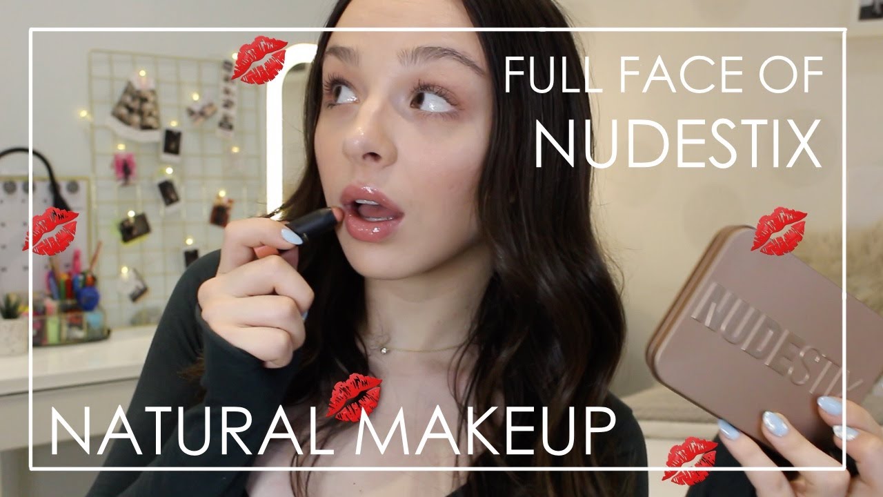FULL FACE of NUDESTIX Makeup Tutorial 💄 | Alex C