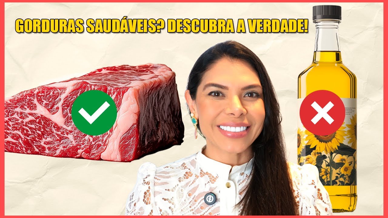 O Que Ninguém Te Contou Sobre Óleos Vegetais e Gorduras Animais | Dra Ingrid Serafim