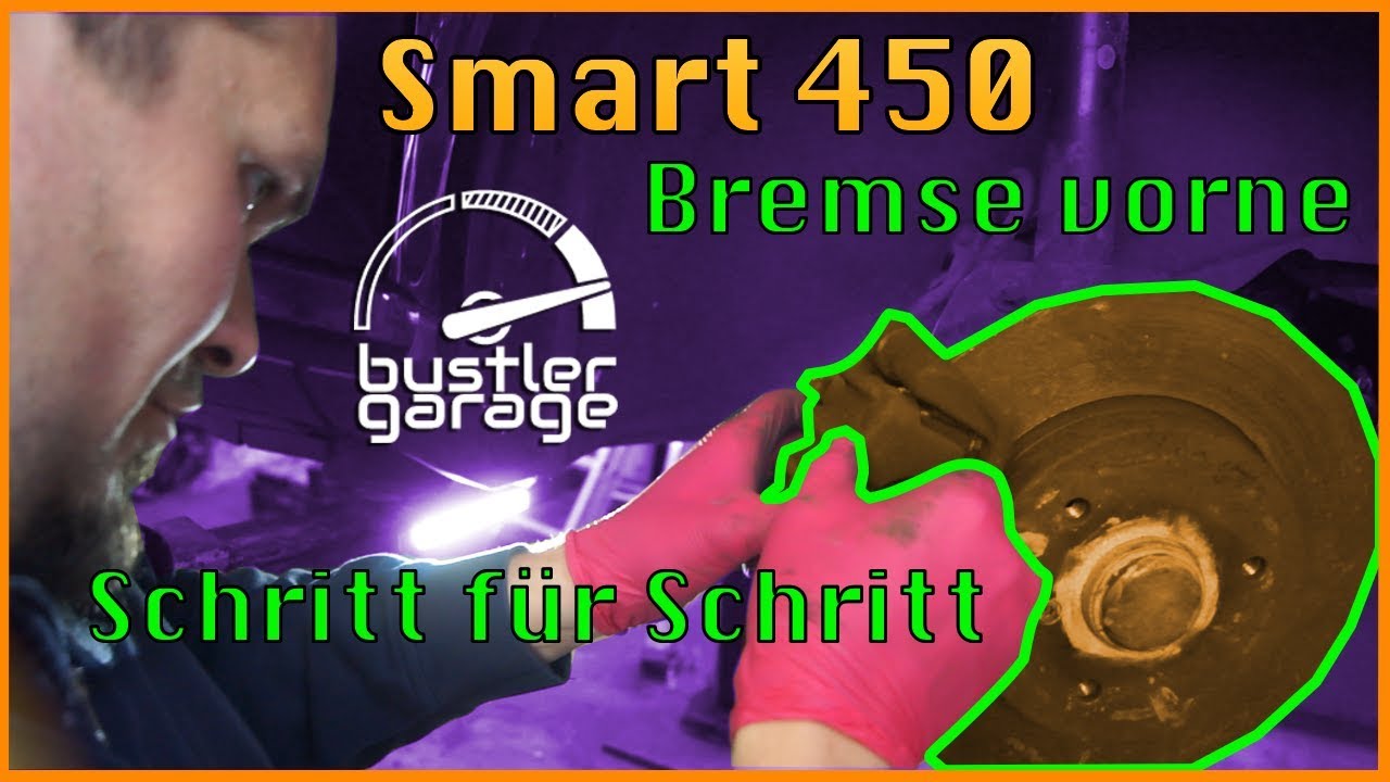 Smart 450 | Bremse vorne wechseln Schritt für Schritt | DIY + Ausraster