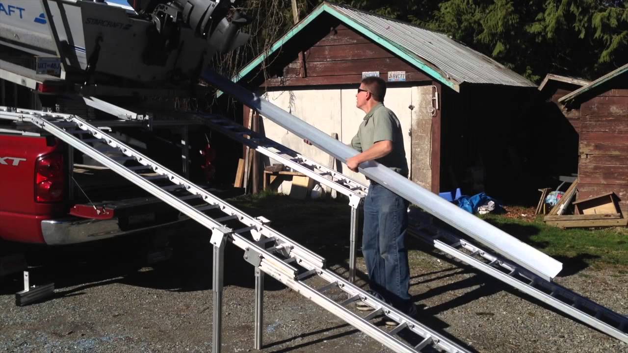 Boat Motor Trailer - Overview @ 6X Speed