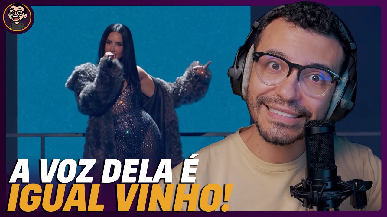 PROFESSOR de CANTO reage à DEMI LOVATO em 