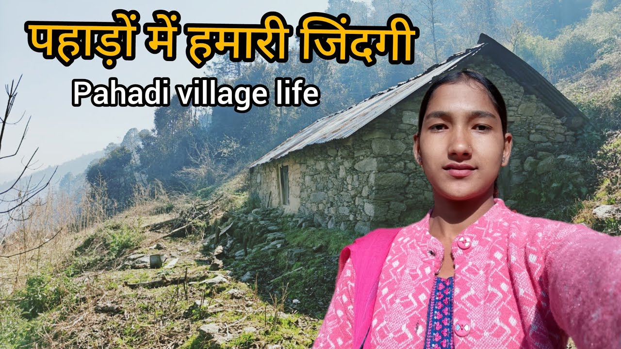 फ्री में मुझे इतनी सारी सब्जी मिल गई 😊 || pahadi lifestyle vlog 