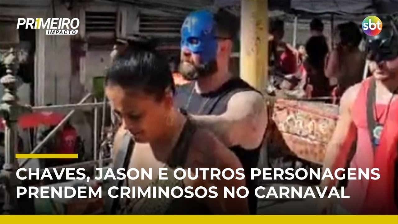 Policiais fantasiados surpreendem criminosos em bloquinhos de Carnaval | #PrimeiroImpacto