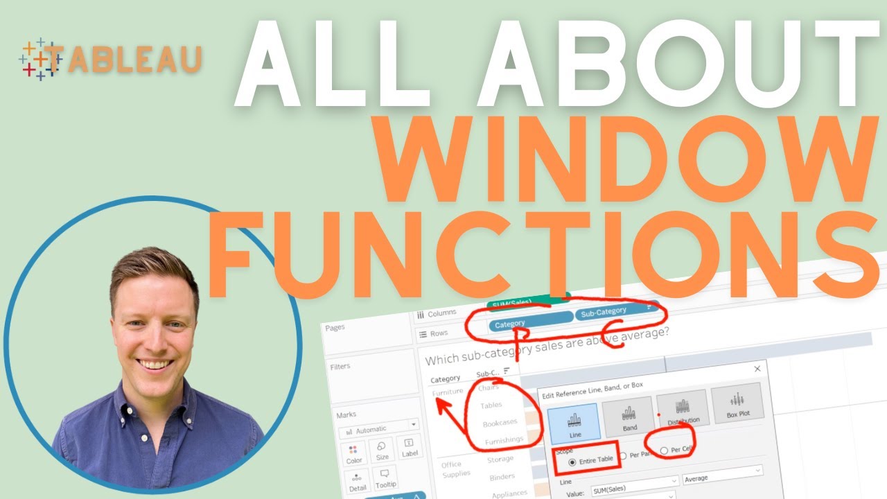 What are Tableau WINDOW Functions? (WINDOW_AVG, WINDOW_MIN, WINDOW_MAX)