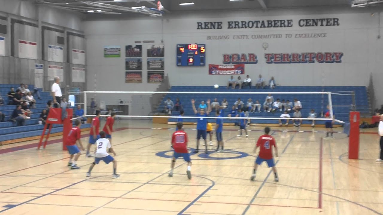 Clovis High Freshman volleyball team vs Buchanan