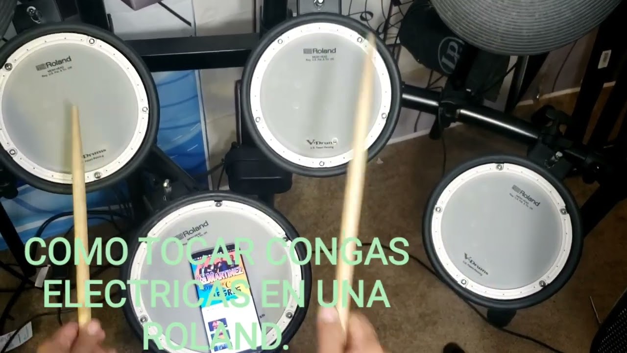 COMO TOCAR CONGAS ELECTRICAS