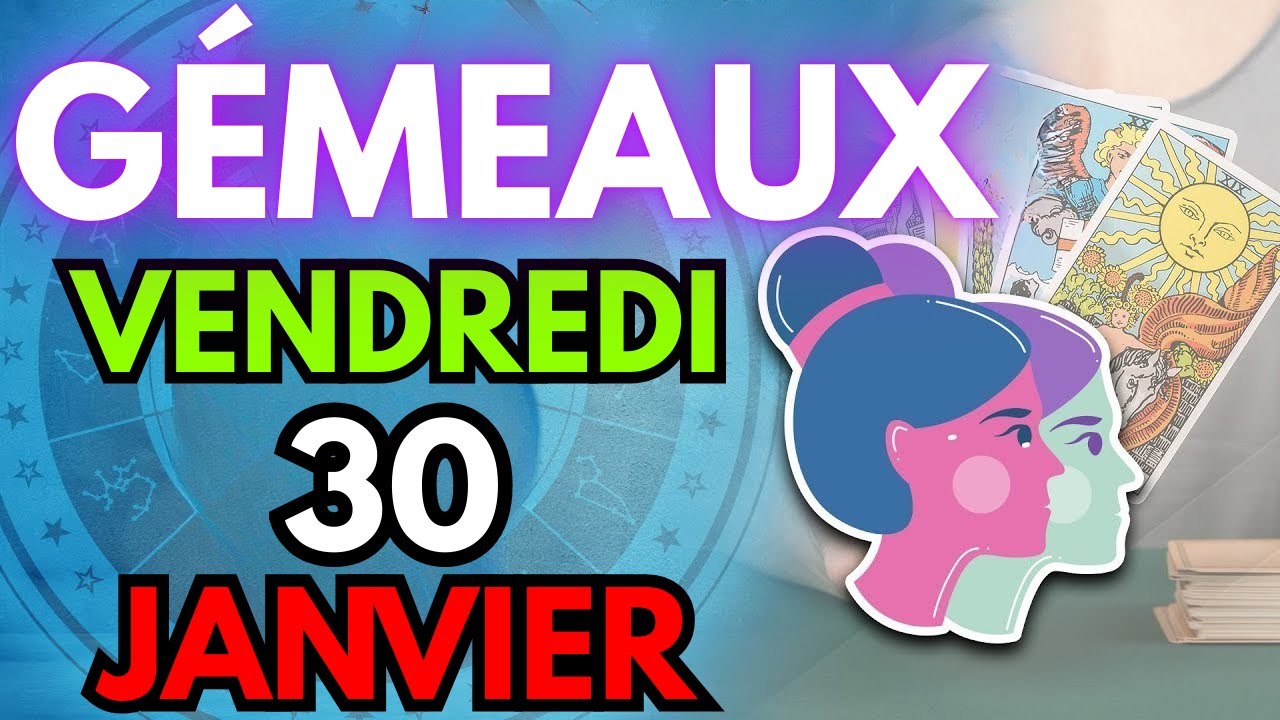 GÉMEAUX ♊ 🔁CHANGEMENT DE VIRAGE INATTENDU, DESTIN CHANGEANT⚠ Horoscope du jour 30 JANVIER 2026 🔮