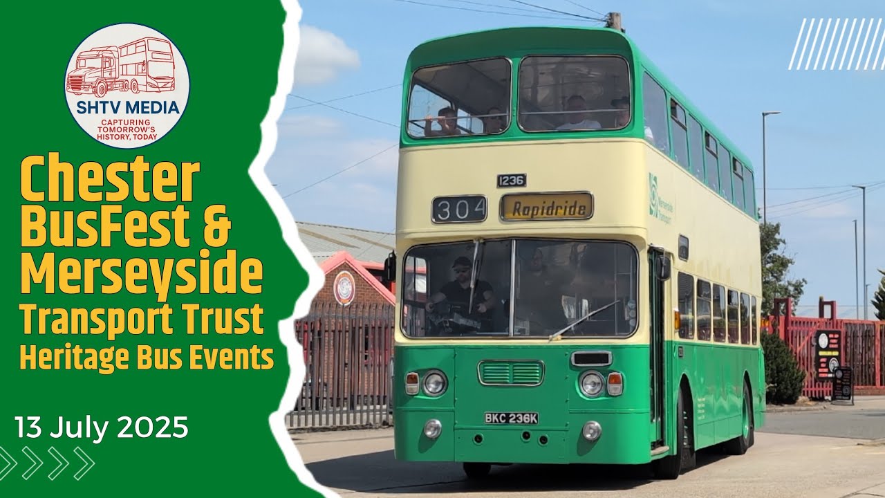 🚌 Vintage Buses in Action! Chester BusFest & West Lancashire Bus Day | 13 July 2025
