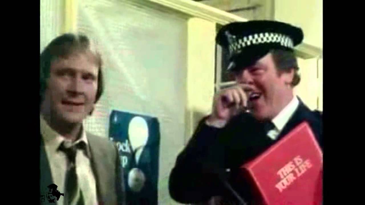 Dennis Waterman and John Thaw on This is your life  snippet 05-04-1978