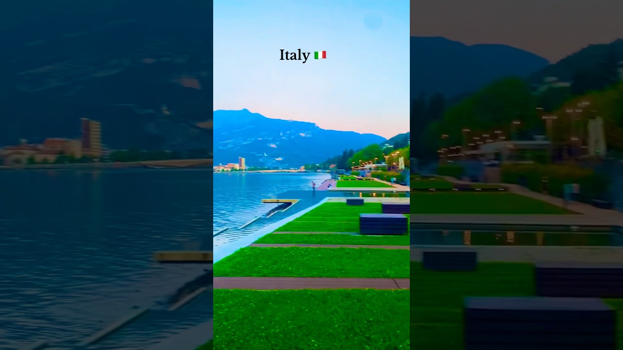 Lecco Italy beautiful town 