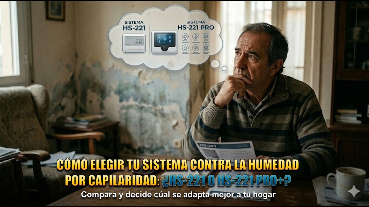 Que Modelo HS 221 es el mas adecuado para eliminar la humedad por capil·laridad (Humitat-Stop)