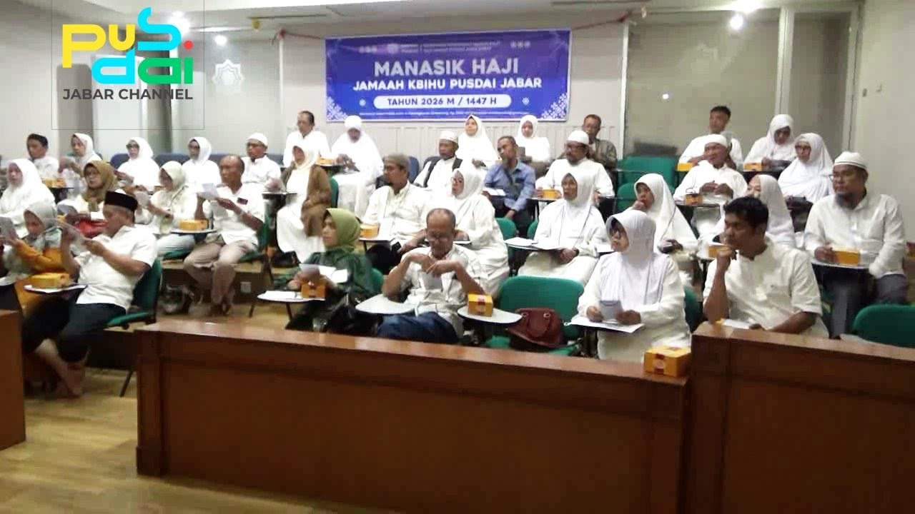 PEMBUKAAN MANASIK HAJI 2026 KBIHU PUSDAI TAUSIYAH OLEH KIAI AGUS SALMAN