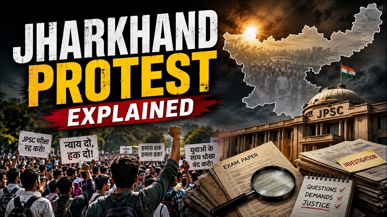 THE REALITY OF JHARKHAND PROTEST | JPSC PROTEST | JPSC EXAM CONTROVERSY