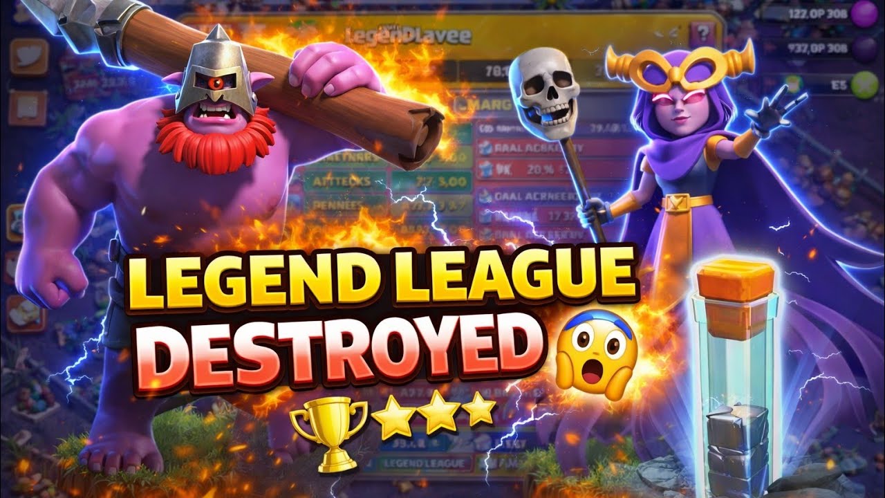 NEW Thrower Totem Spam is insane With Super Witch ! So Easy and Strong Strategy In clash of clans