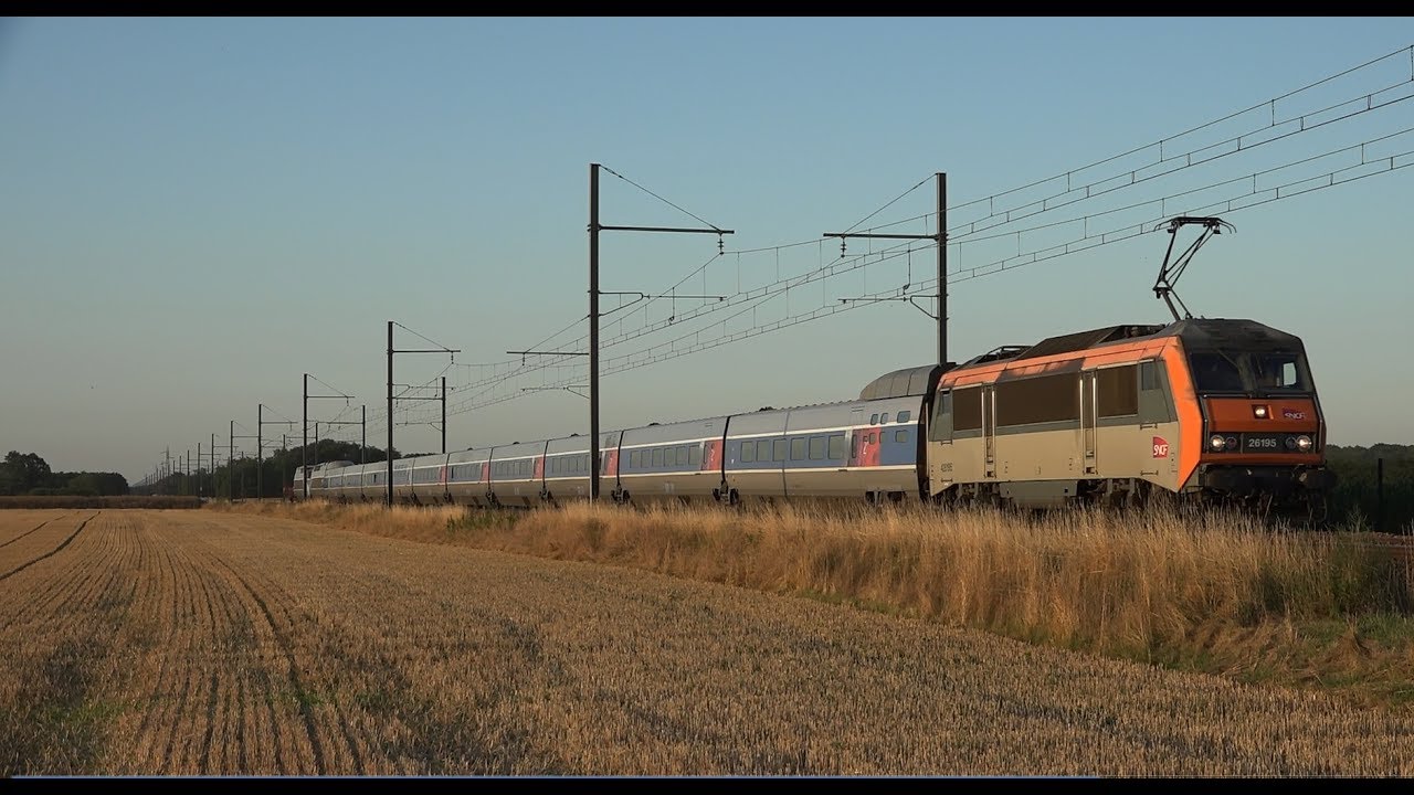 Direction Ambronay pour la rame TGVA n&ordm;321 #BB26000