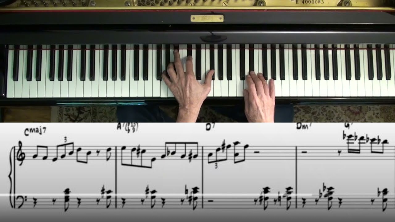 How to follow a jazz solo - Red Garland - A Foggy Day