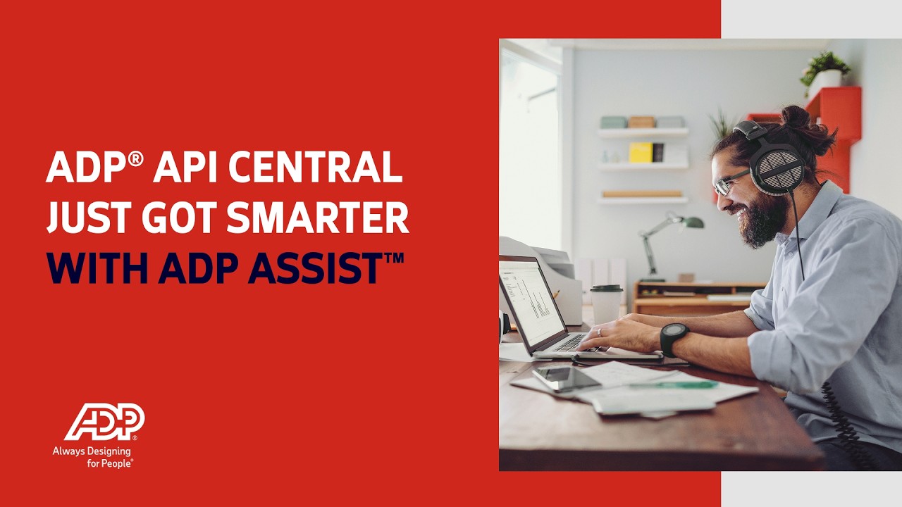 ADP&reg; API Central with ADP Assist&trade;: AI help for faster API integrations