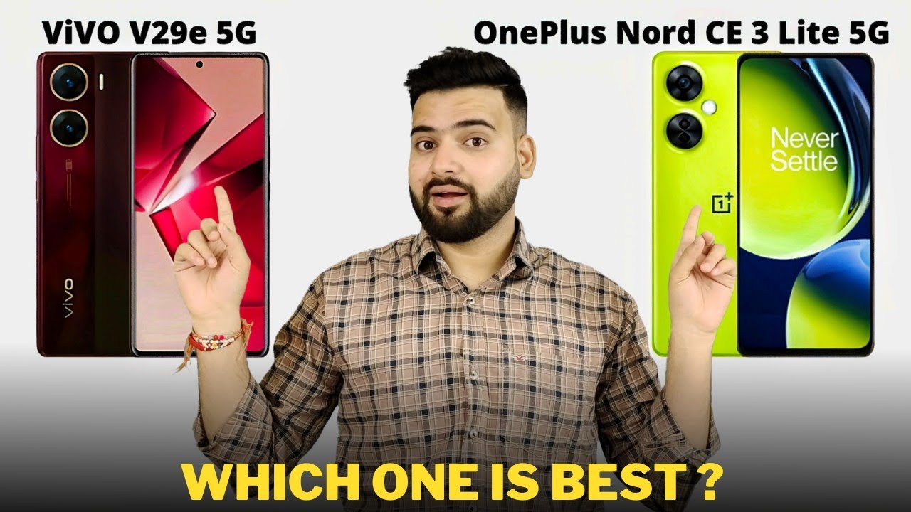 Vivo V29e vs OnePlus Nord CE 3 Lite - Full Comparison | Should I buy Vivo V29e ??🤔