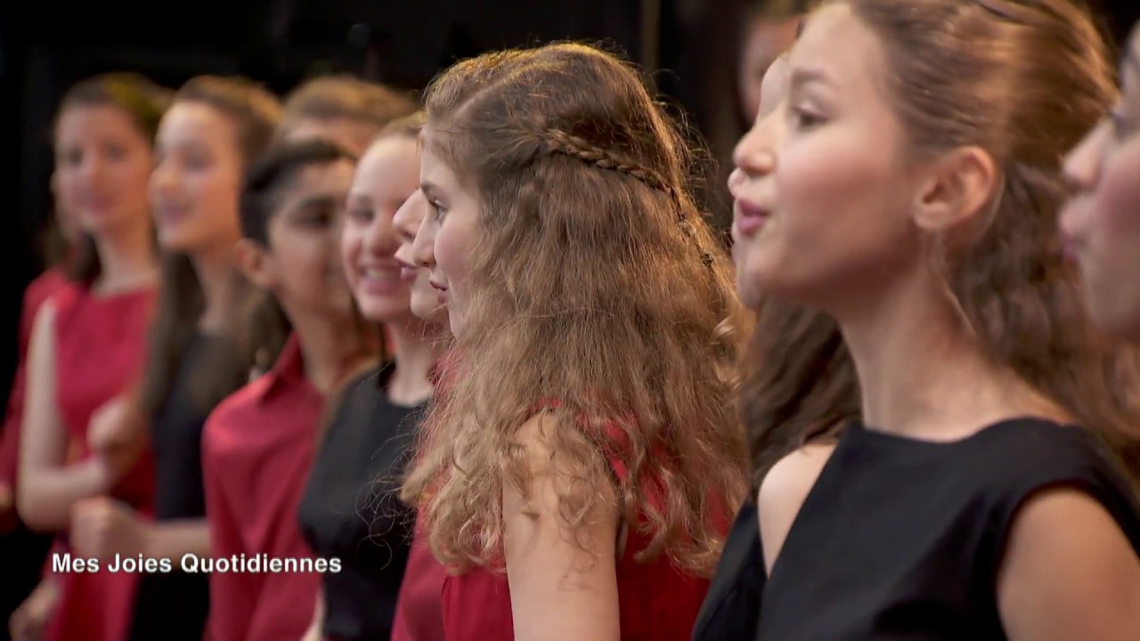 Choeur d'Enfants Sotto Voce au Grand Palais