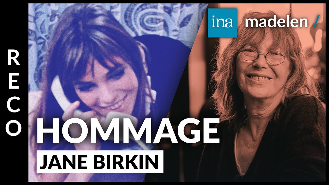 💕 Quand Jane Birkin se replongeait dans nos archives en 2020 | Hommage à Jane B. sur madelen-INA