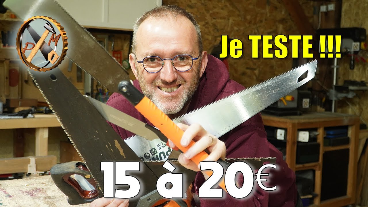 Je TESTE 3 SCIES à bois à moins de 20€(*) pour les bricoleurs - BRICOLAGE BOIS