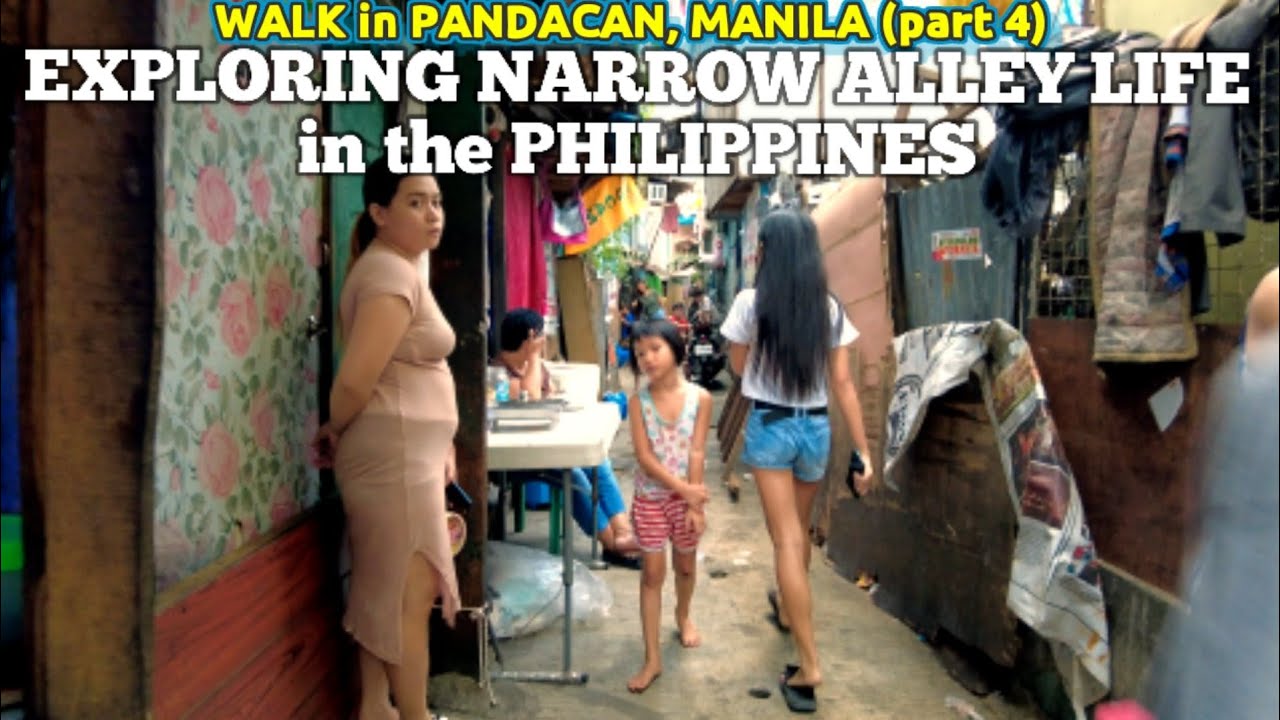 CAN YOU LIVE in these NARROW ALLEYS in the PHILIPPINES?? | Walk in Pandacan, Manila (part 4)