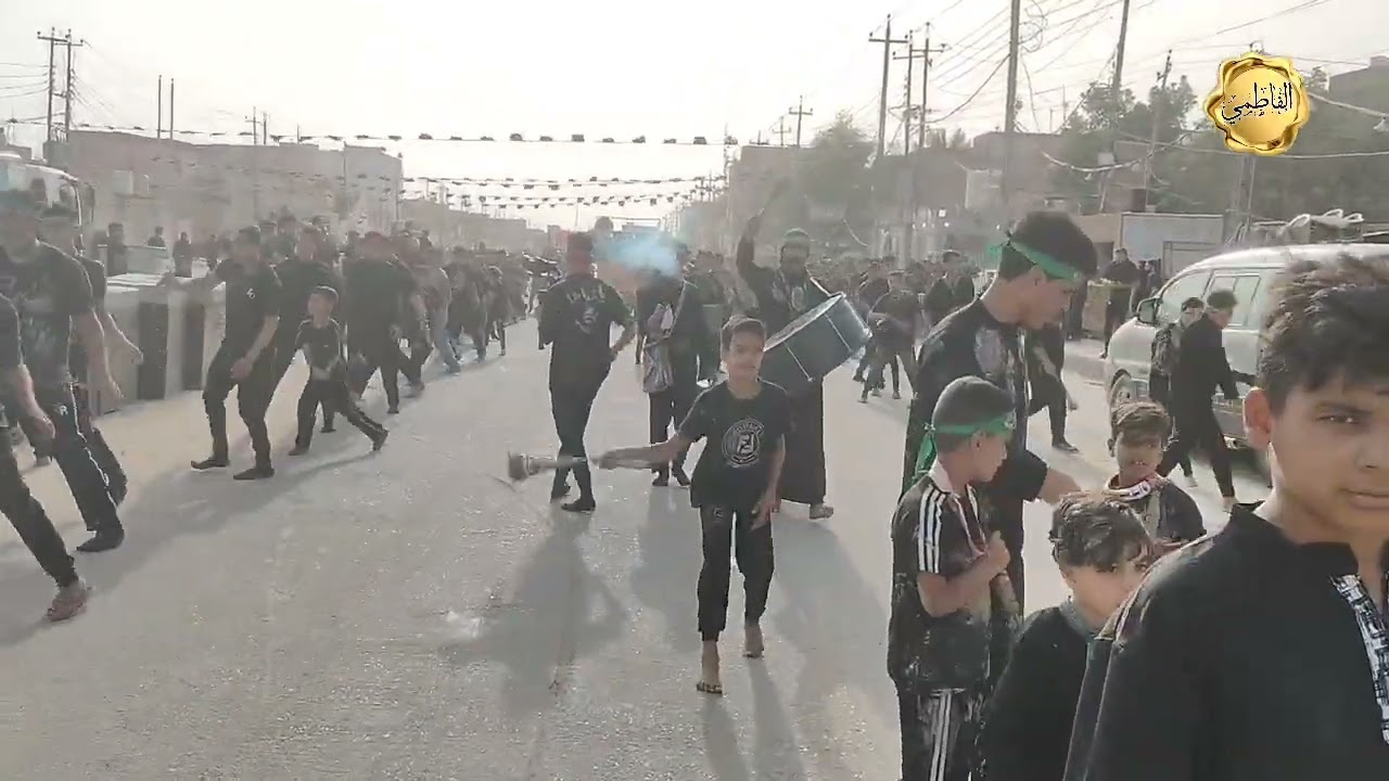 ستعراض موكب هيبة العباس عليه السلام