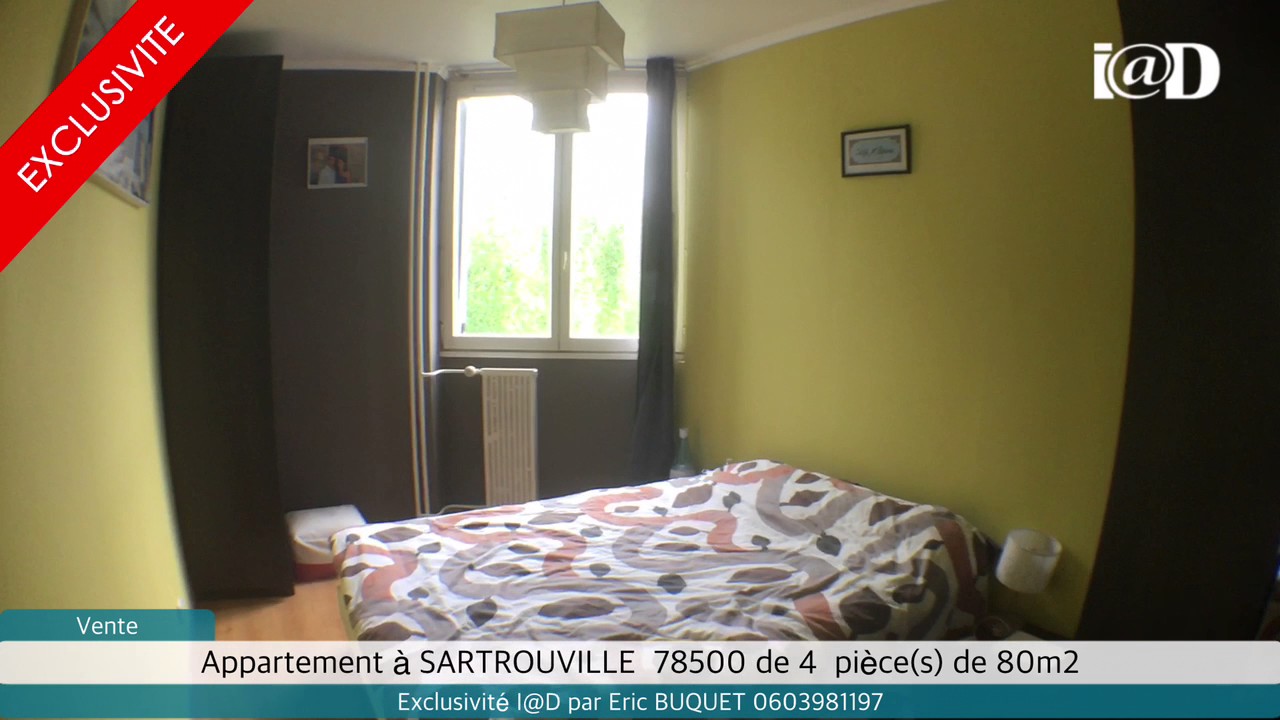 Vente - Appartement &agrave; SARTROUVILLE  (78500) - 4 pi&egrave;ces de 80m2 - 162000&euro; F.A.I.