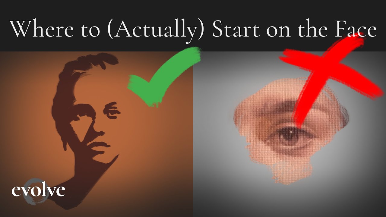 Where to Start Painting a Portrait | Master's Guide to Painting Better Portraits
