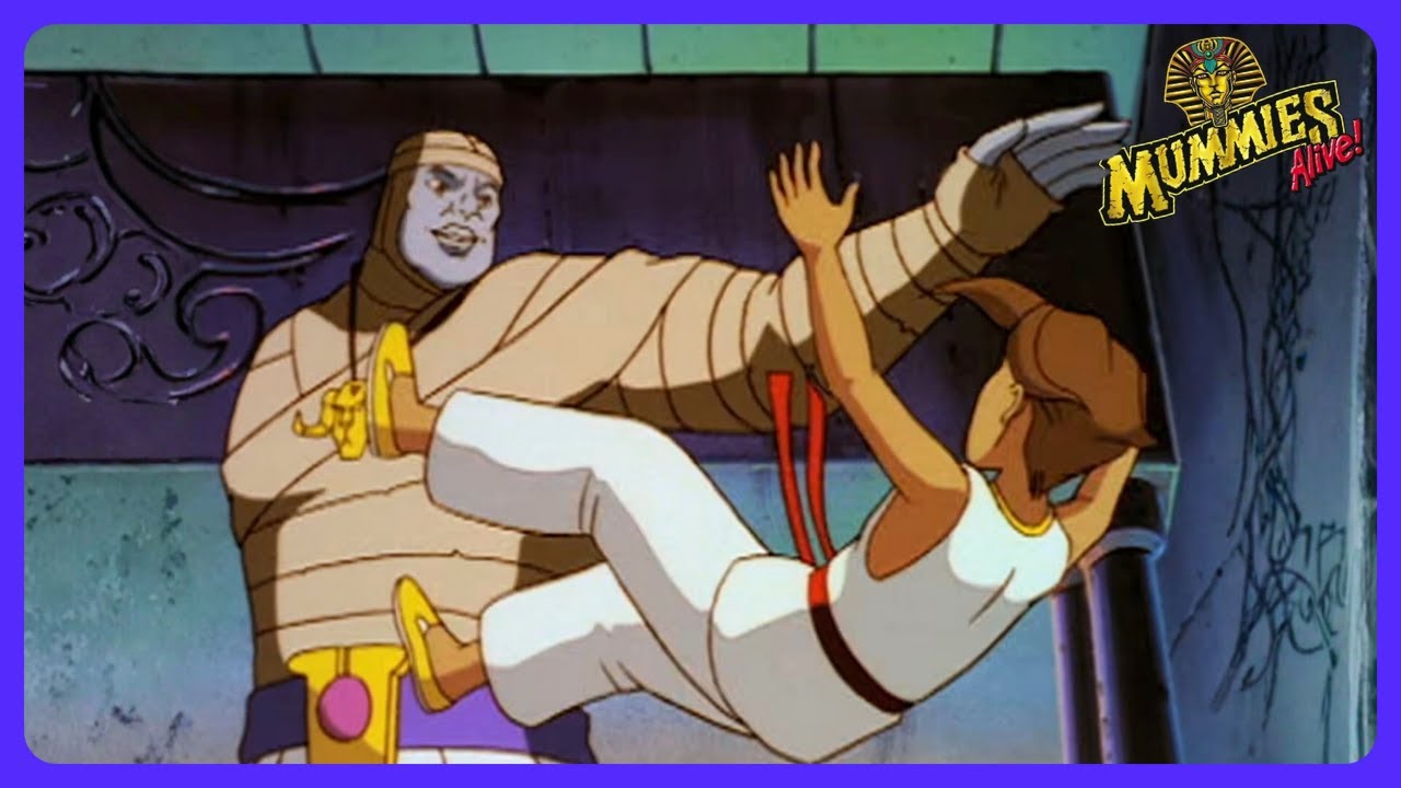 Mummies Alive! - Presley: Bully & Scarab Battle | Kids Cartoons | WildBrain Thrill Park
