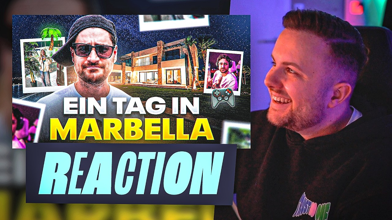 GamerBrother REAGIERT auf ELIGELLAS VILLA in MARBELLA 😱