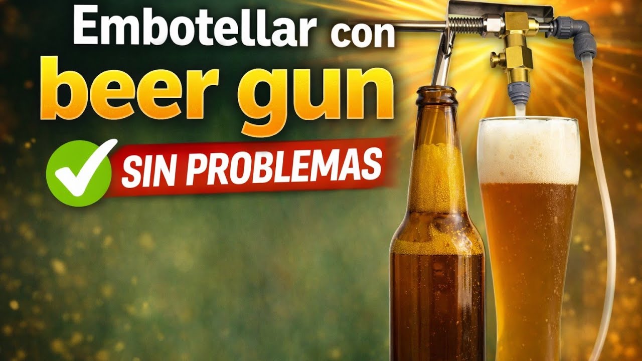 Embotella con Beer Gun SIN PROBLEMAS cerveza artesanal