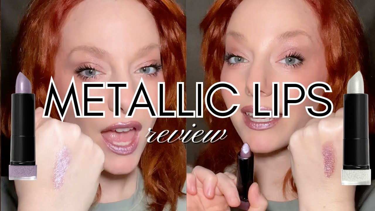 REVIEW - Covergirl Metallic Lipstick!