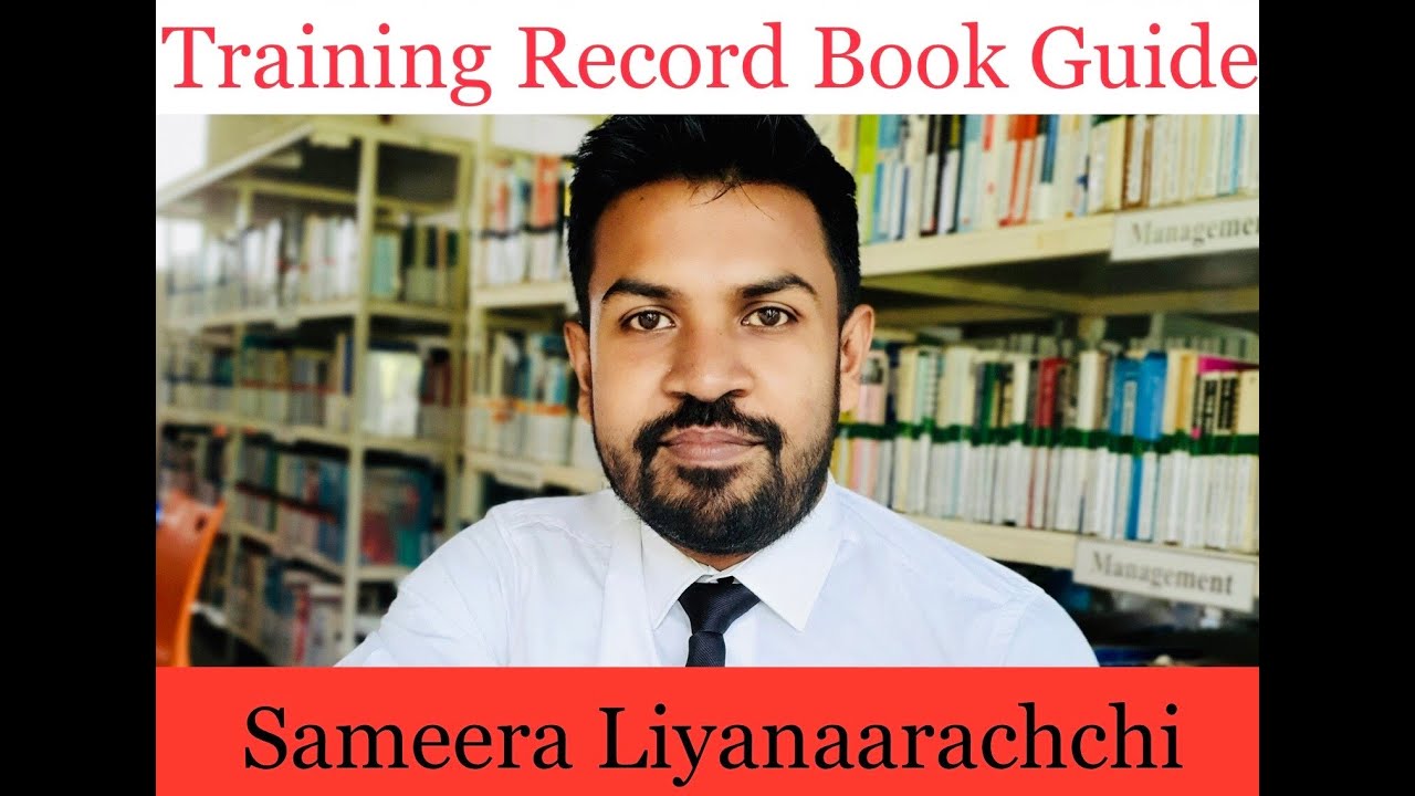 Training Record Book Guide for Apprentice Pharmacists (Ceylon Medical College Council/CMCC)