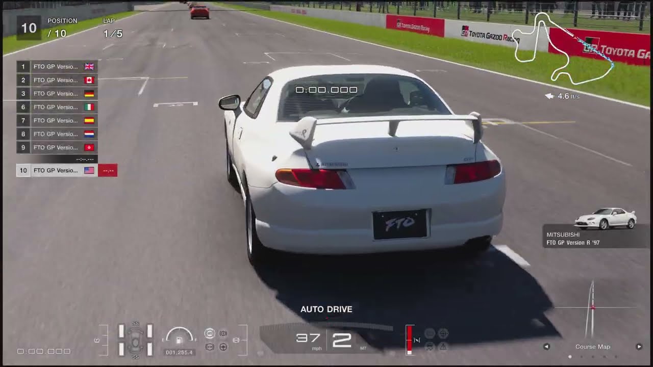 GT7 Weekly challenge race 4, one make