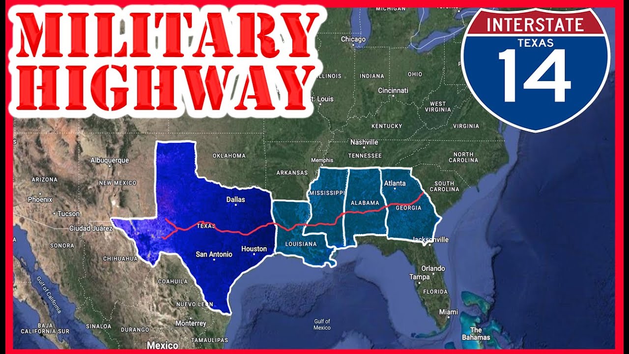 Why Interstate 14 Will NEVER Be Built Outside of Texas