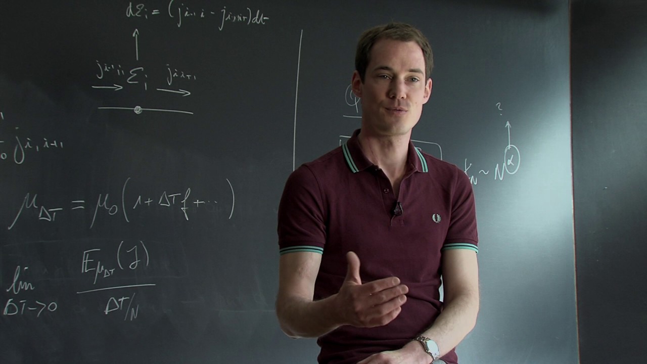 Présentation du trimestre Stochastic Dynamics Out of Equilibrium à l'IHP