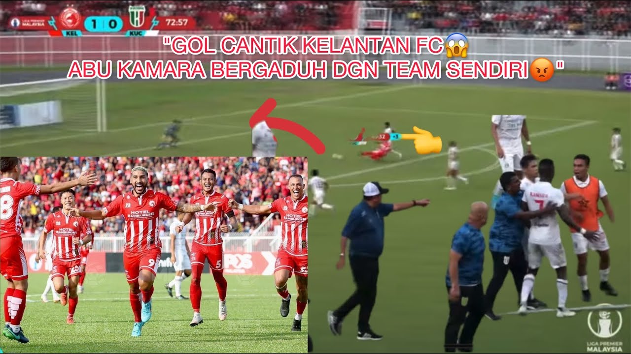 Kelantan FC 2-0 Kuching City FC | Full Highlight | Kad Merah Abu Kamara ! Liga Perdana 2022 ! #kfc