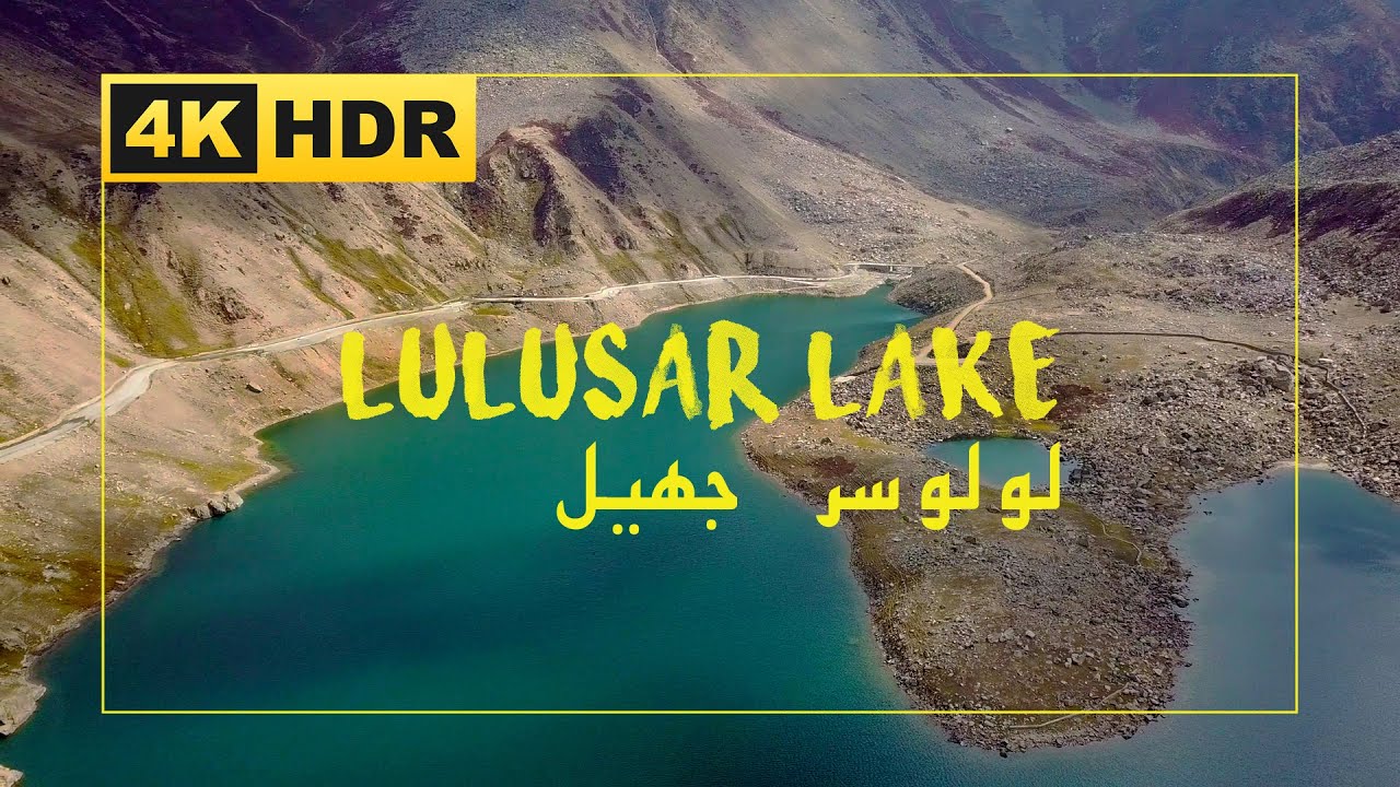 SKY WALK LULUSAR LAKE 4K HDR | Most beautiful Lake | PAKISTAN in 4K HDR | drone[4K] | 4K TV ULTRA HD