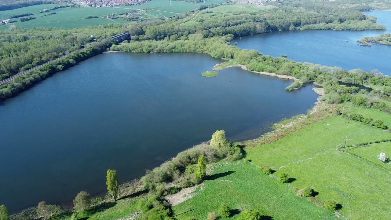 Fairburn Ings from two locations. DJI Mini