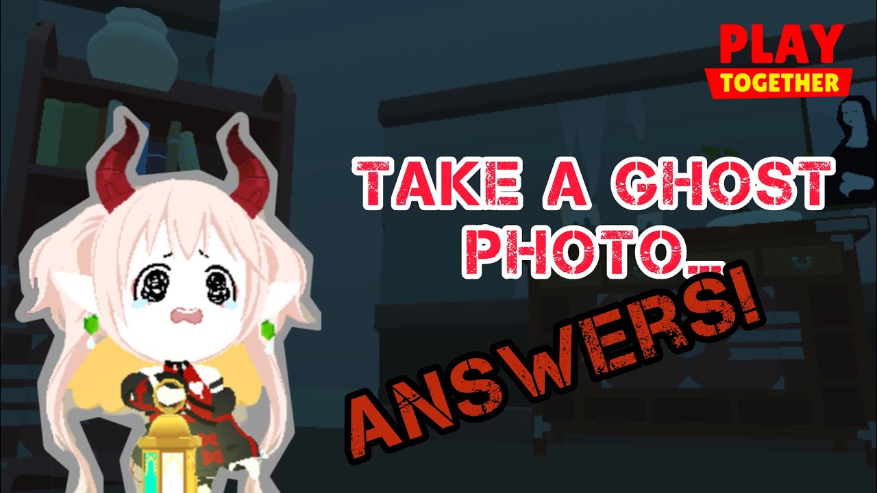 TAKE A GHOST PHOTO.. || PLAY TOGETHER