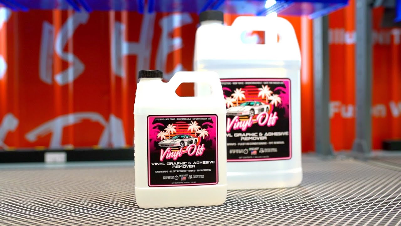 Vinyl-Off  - Vinyl Graphic and Adhesive Remover by Brothers Chemical