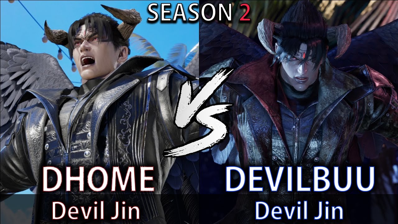 DHOME (Devil Jin) vs DEVILBUU (Devil Jin) - [Season 2] [Tekken 8] (REPLAY)