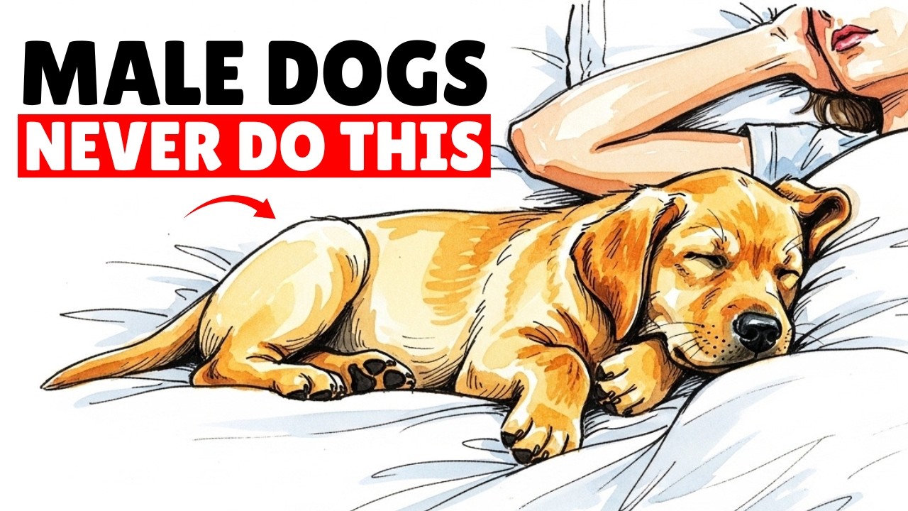 Why Your Male Dog Sleeps With You — The Hidden Meaning Will Shock You