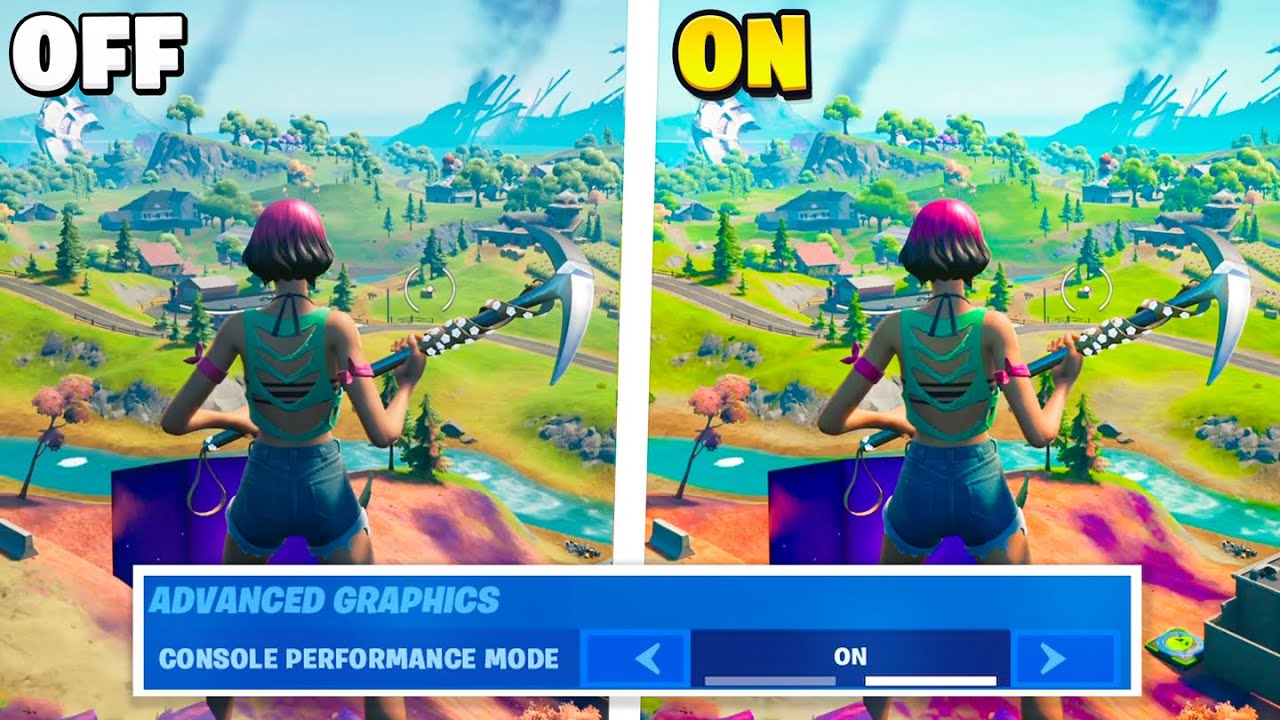 Why Console PERFORMANCE MODE is Broken... (Disable High-Resolution Textures Test)